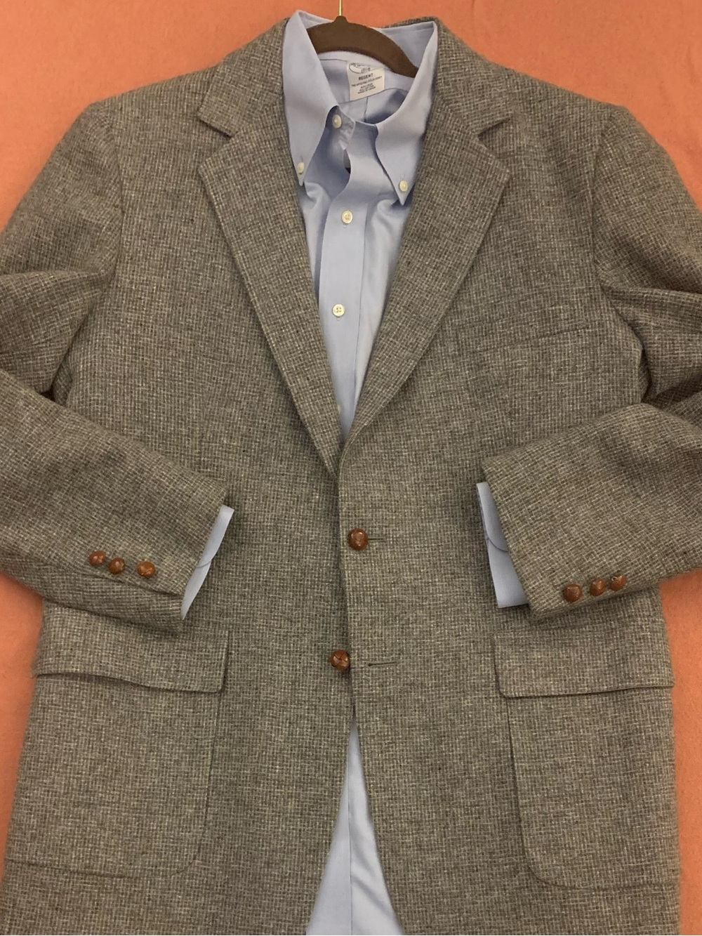 CRAIG SCOTT Grey Tweed Sport Jacket